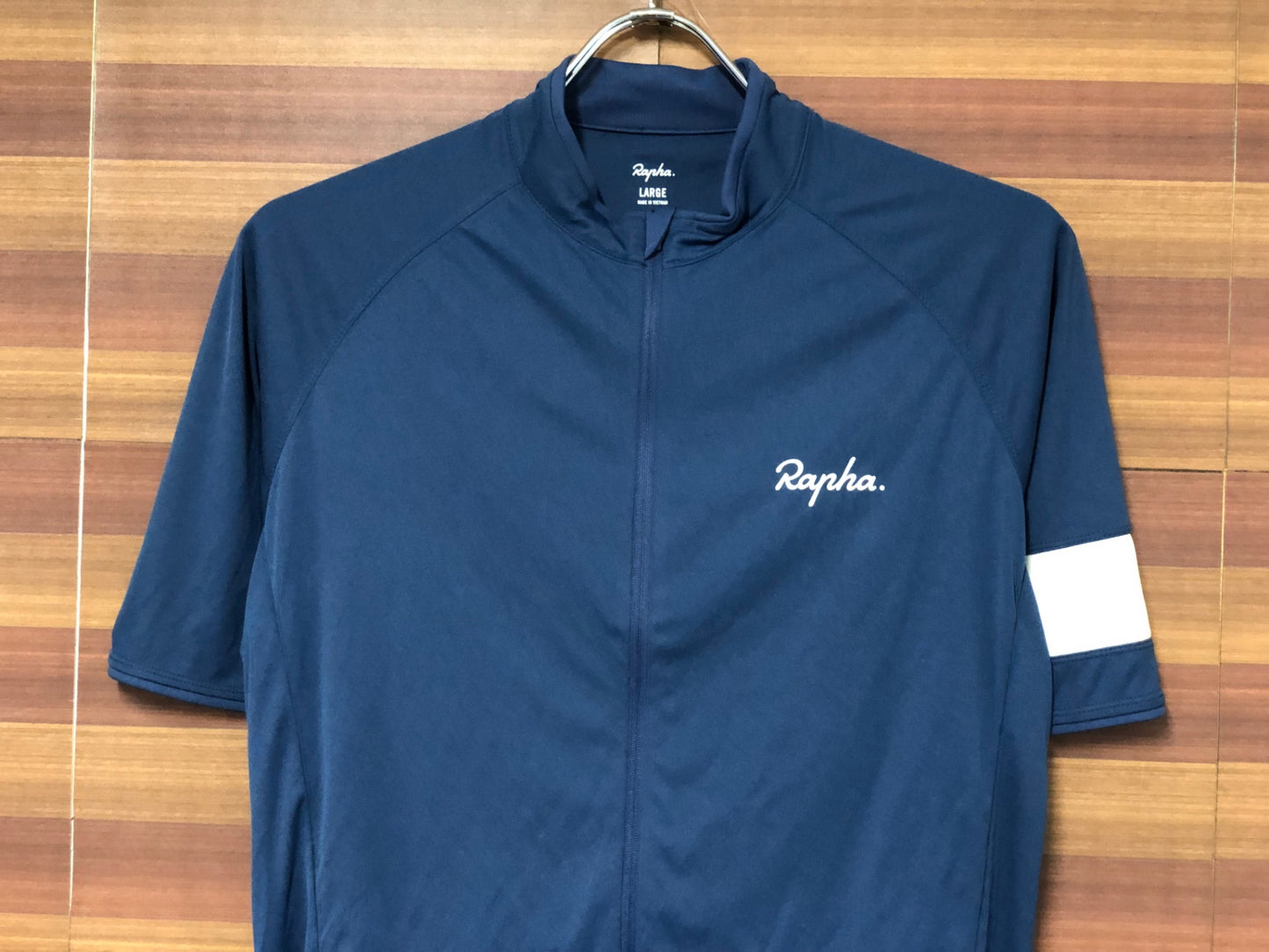 IH998 ラファ Rapha CORE JERSEY 半袖 サイクルジャージ ネイビー L