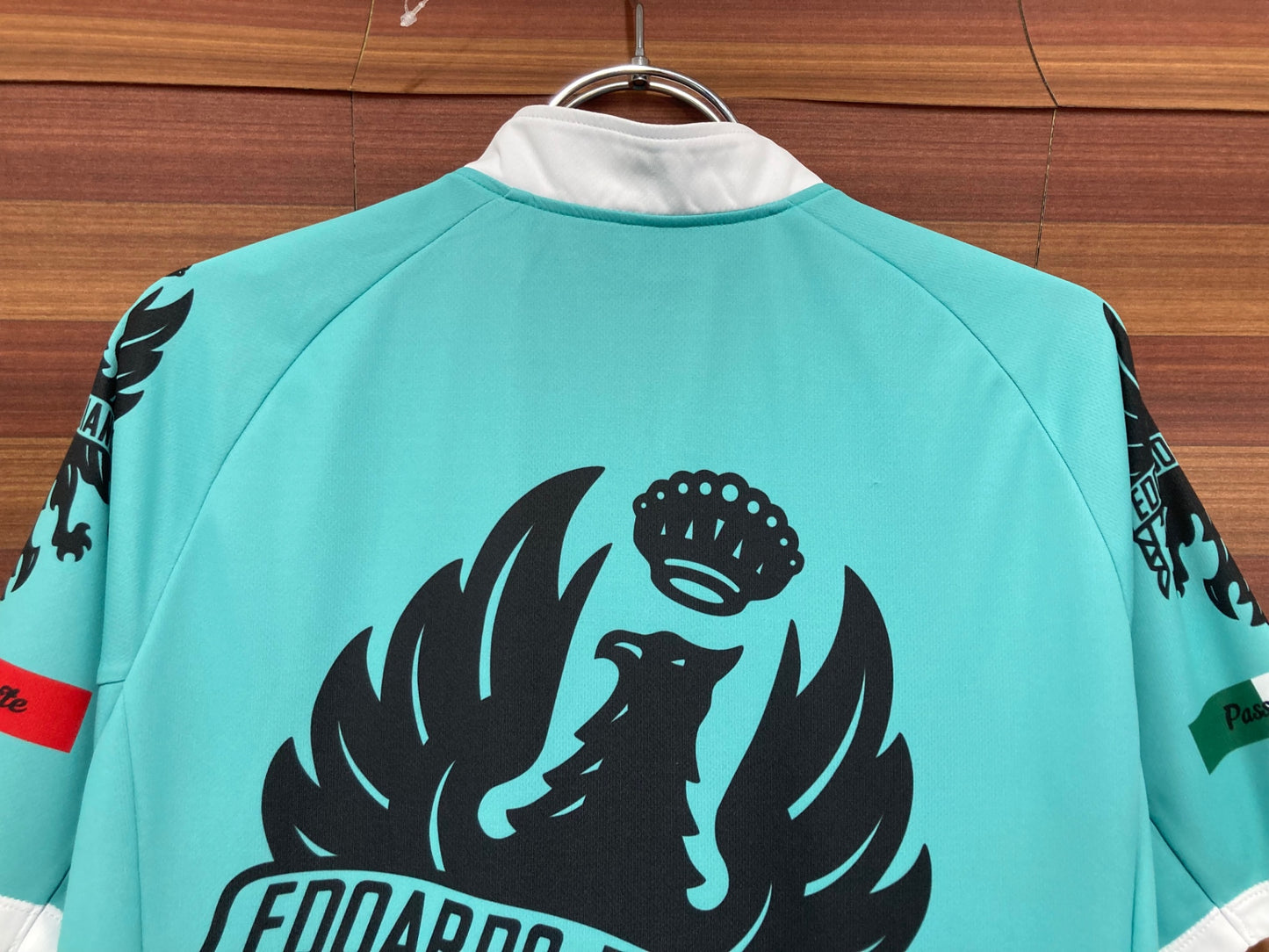 IS840 ビアンキ BIANCHI 半袖 サイクルジャージ チェレステ L