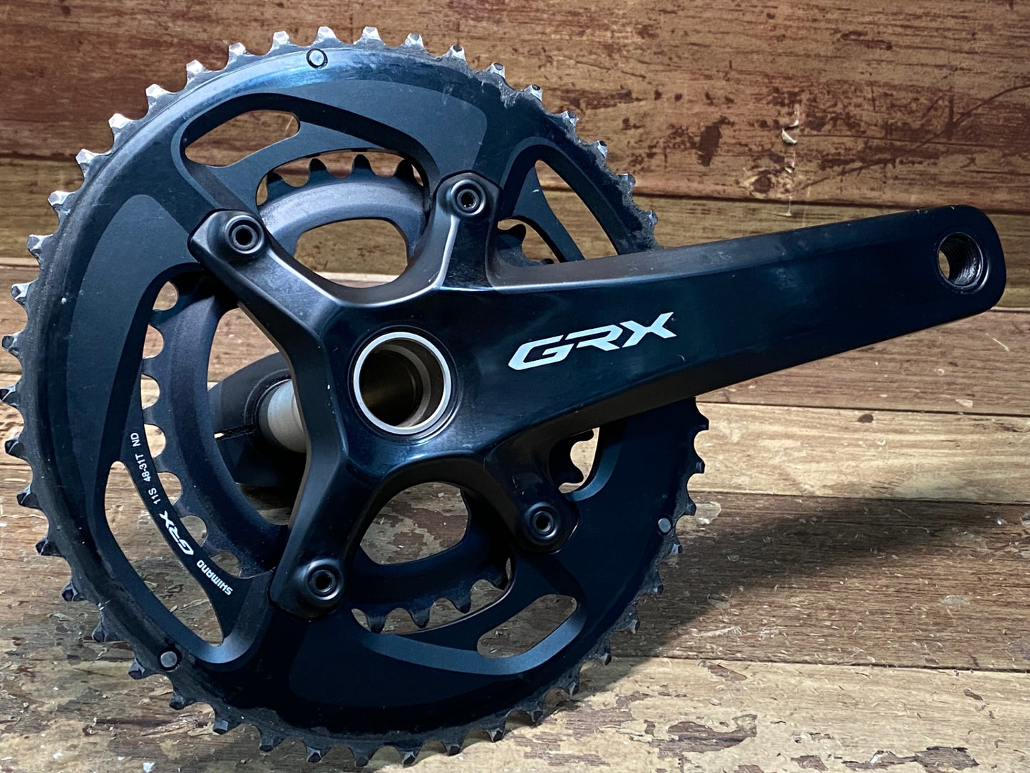 IF218 4iiii プレシジョン PRECISION 3+ POWERMETER シマノ SHIMANO GRX FC-RX810 クランクセット 48/31T 175mm ※接続確認済み