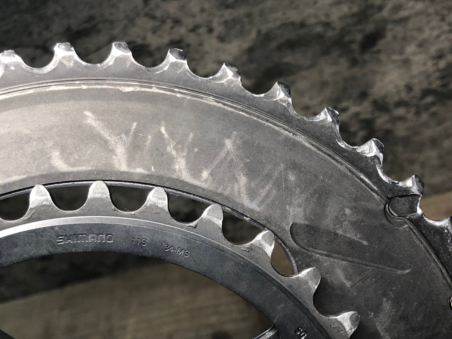 IY482 シマノ Shimano アルテグラ ULTEGRA FC-R8000 クランクセット 172.5mm 50/34T