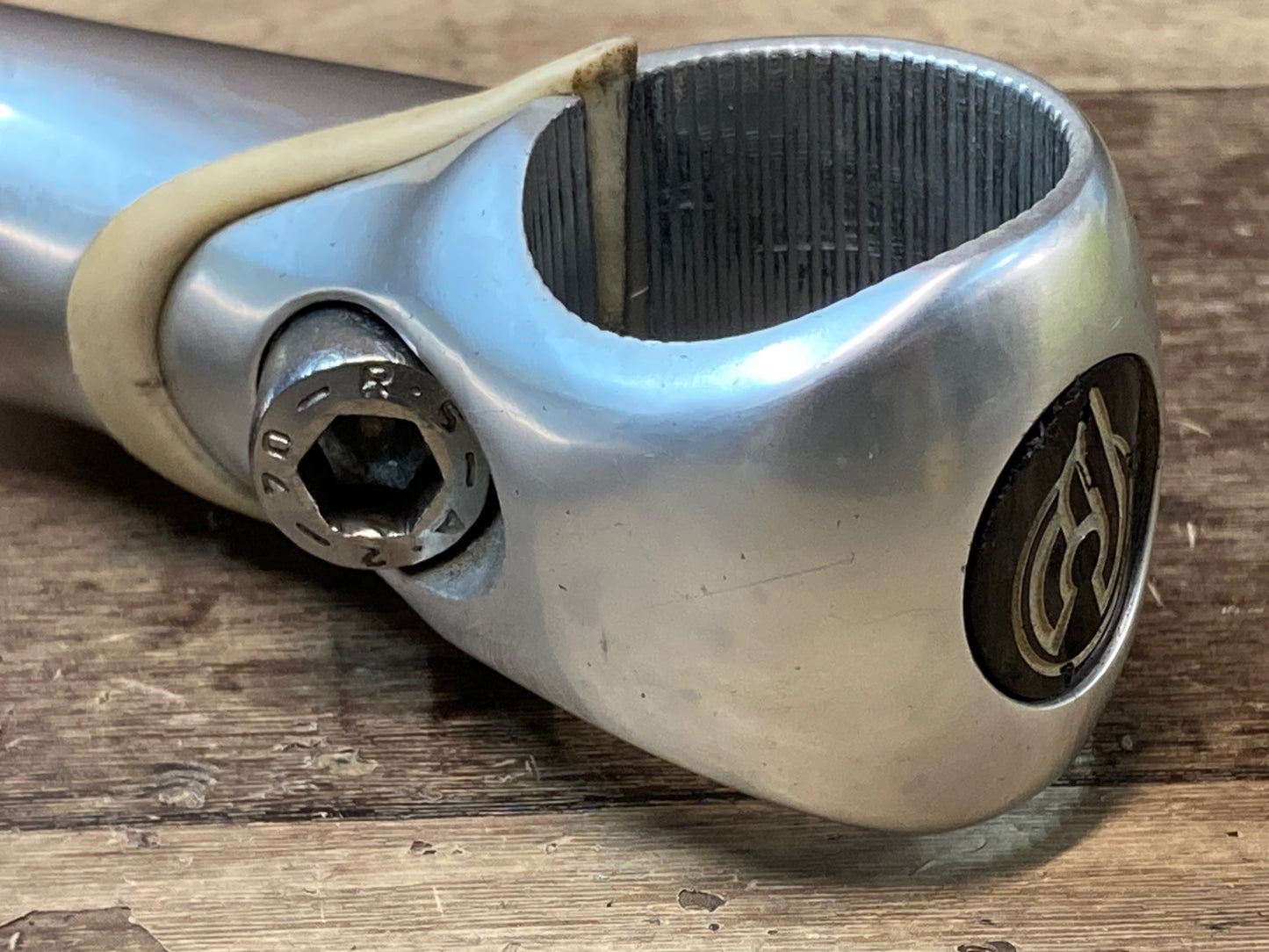IJ942 チネリ Cinelli XA アルミ クイルステム スレッドステム 80mm Φ22.2 Φ26.4
