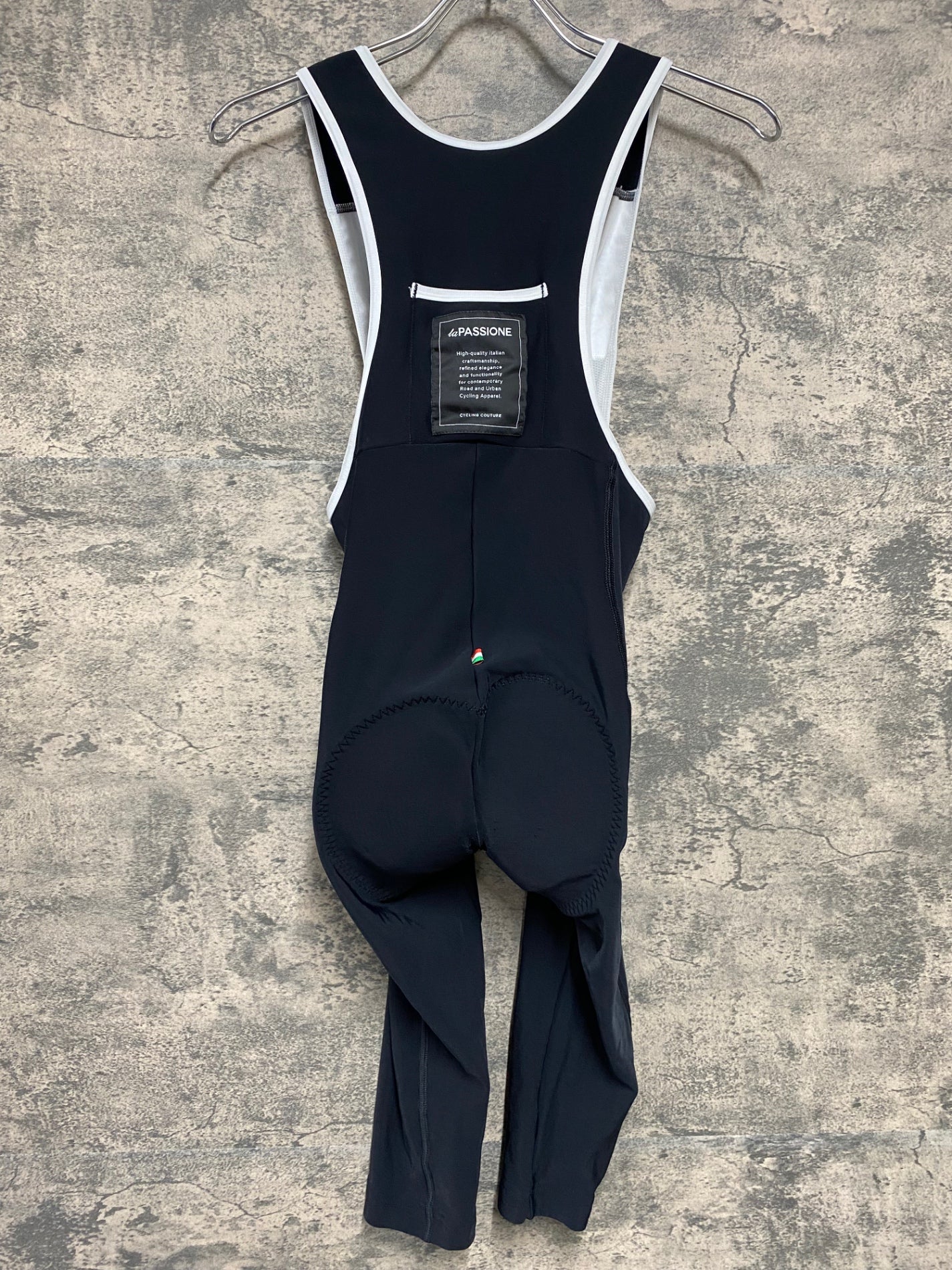 JB580 ラパッション la PASSIONE ビブニッカー 黒 XS 裏起毛