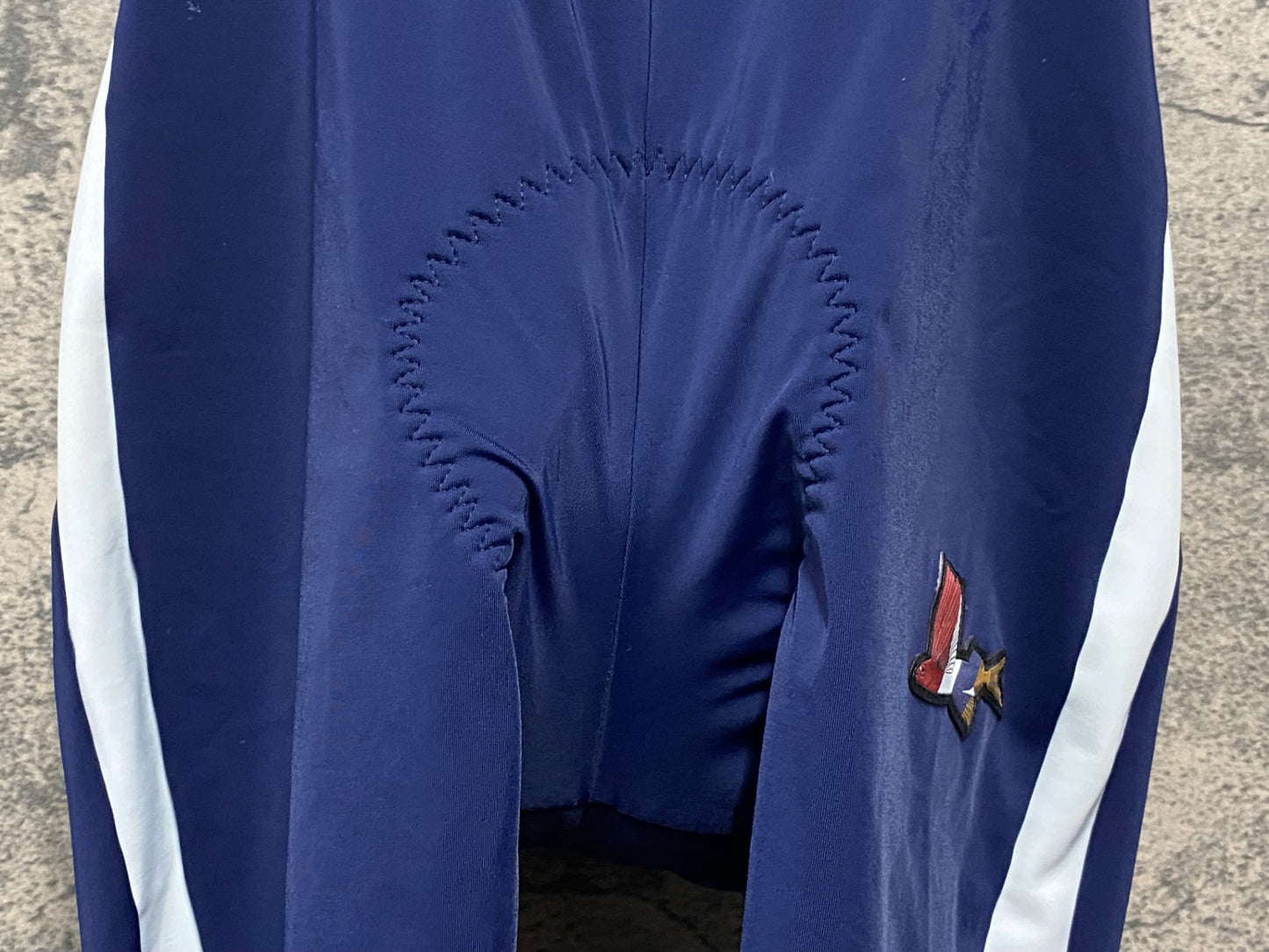 JB473 カフェドシクリステ Cafe du Cycliste AGATHE MAN ビブショーツ M 紺