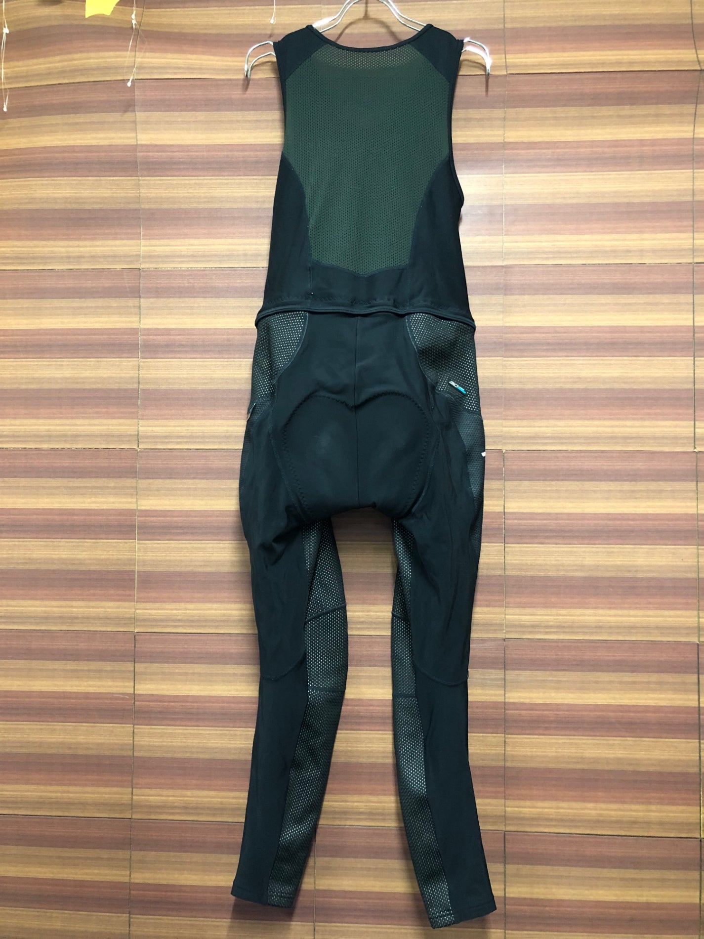 IO723 パールイズミ PEARL iZUMi ビブタイツ 黒 L 裏起毛 WINDBREAK TITANIUM