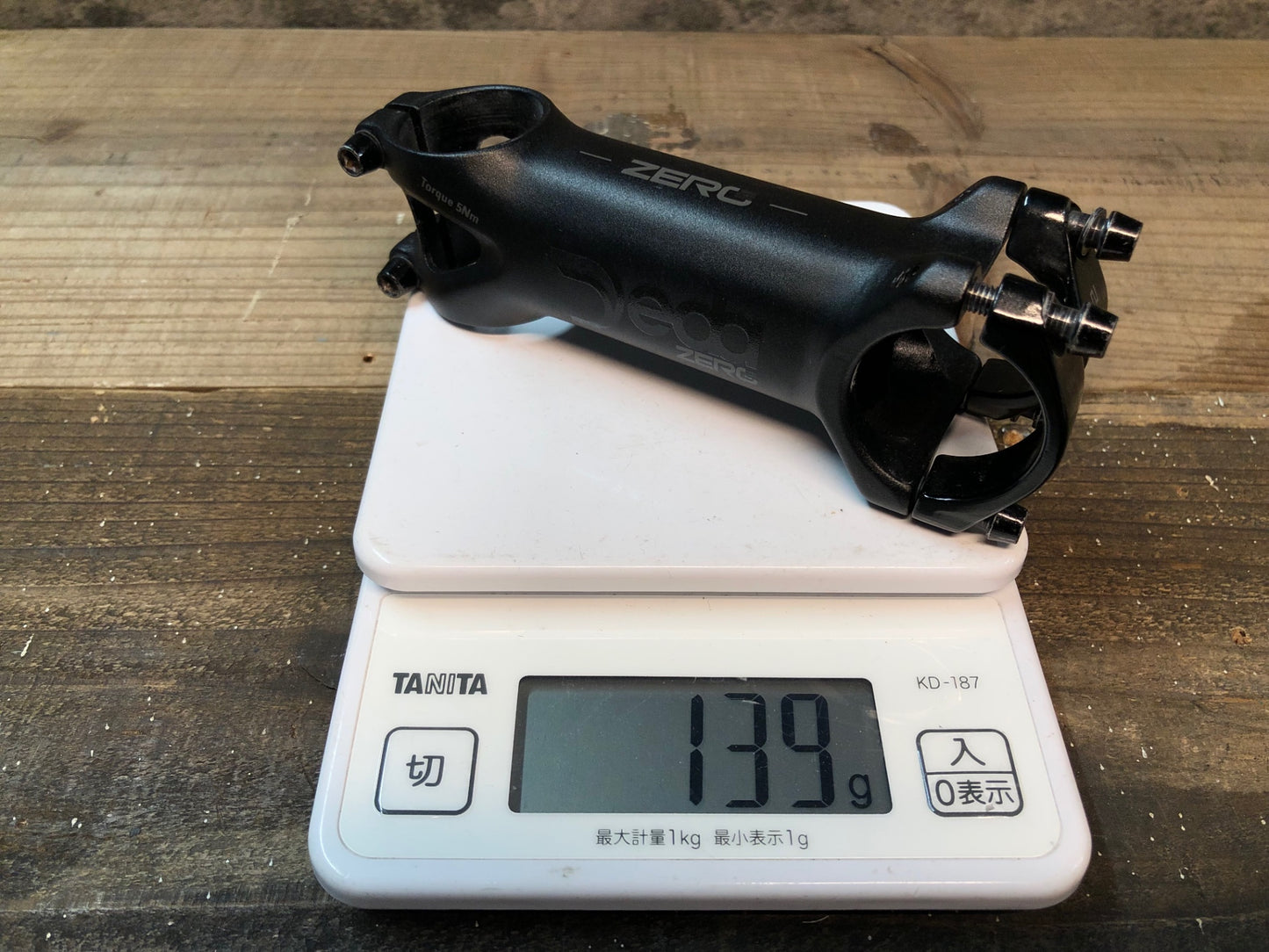 IP279 デダ Deda ZERO 2 アルミ ステム 黒 100mm Φ31.7 OS