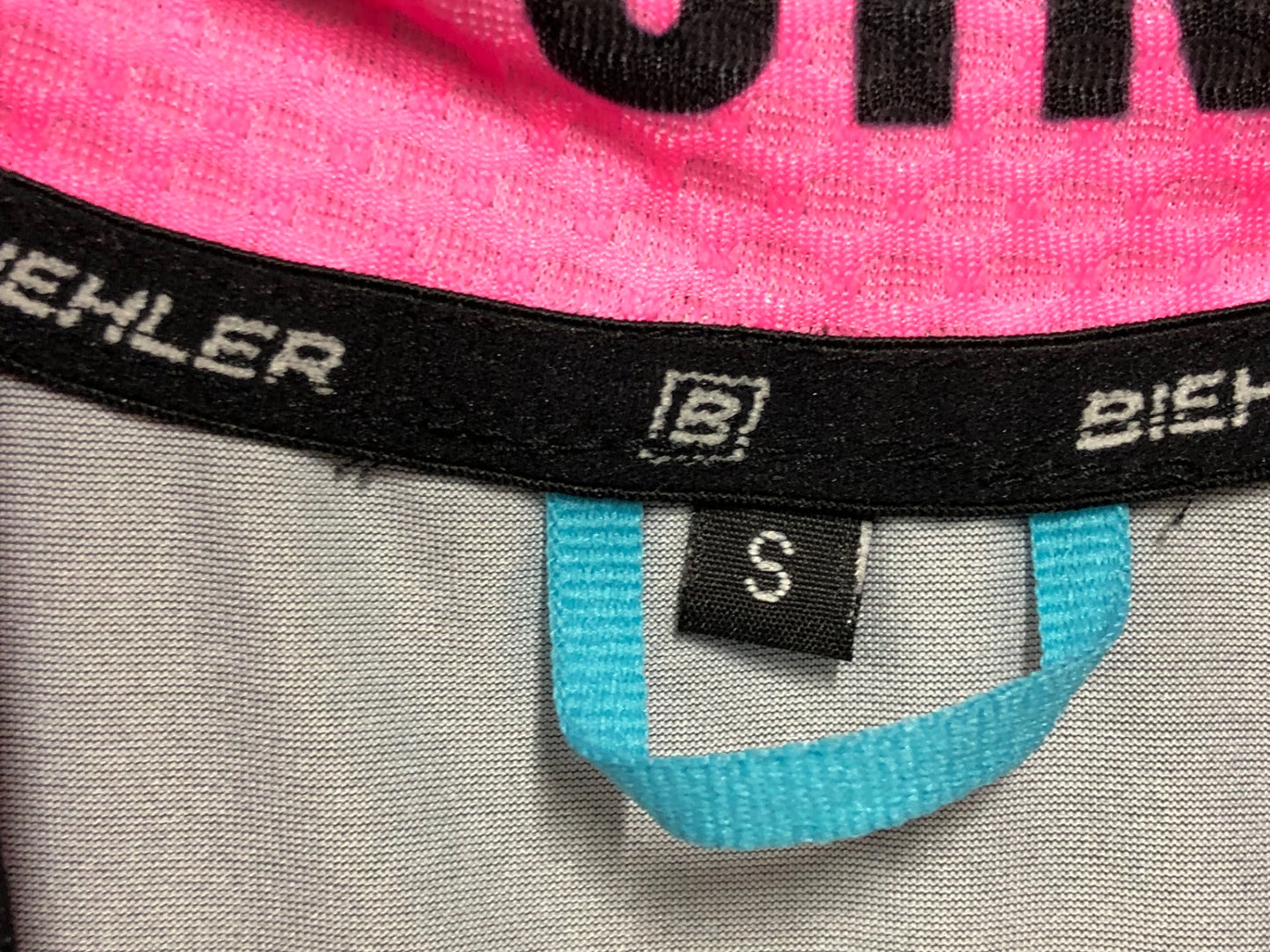 IZ530 ビーラー BIEHLER 半袖 サイクルジャージ 黒 S