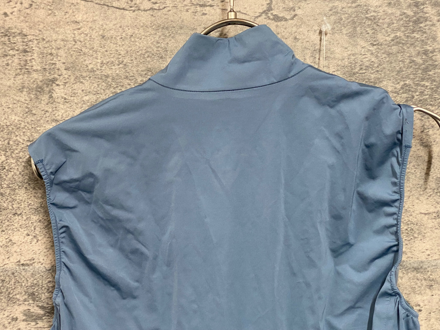 JC584 ラファ Rapha PRO TEAM LW RAIN GILET サイクルベスト ジレ 青 M