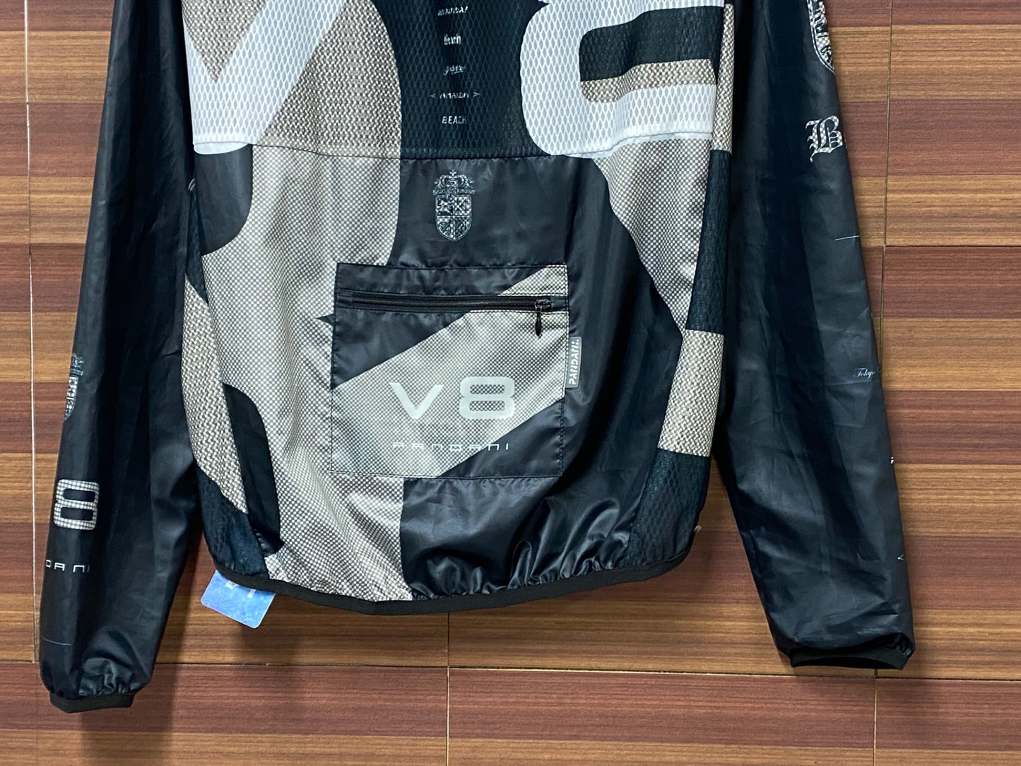 IQ224 パンダーニ PANDANI 長袖 ウィンドブレーカー 黒 M