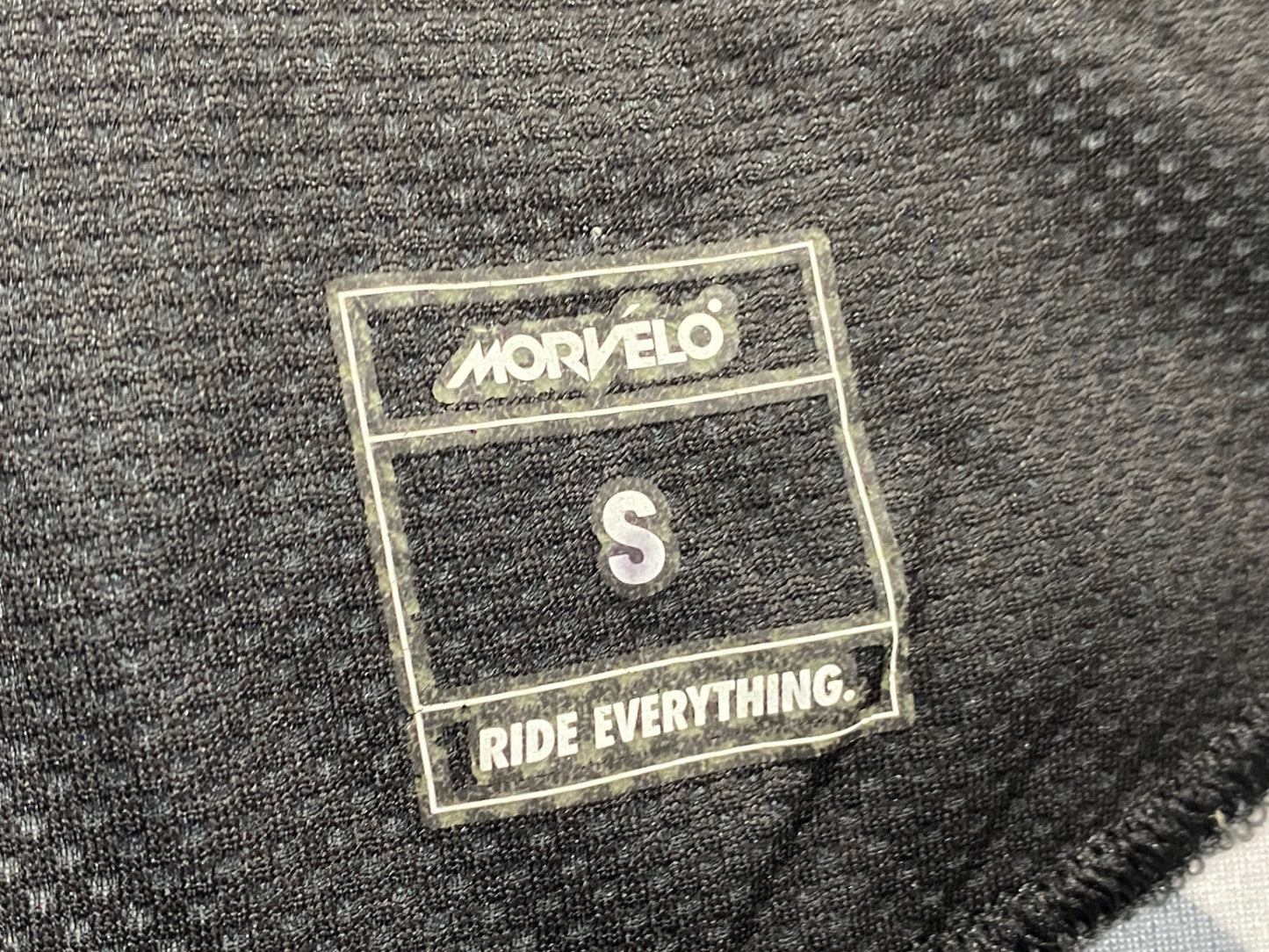 JB586 モルベロ MORVELO 半袖 サイクルジャージ 黒 白 S