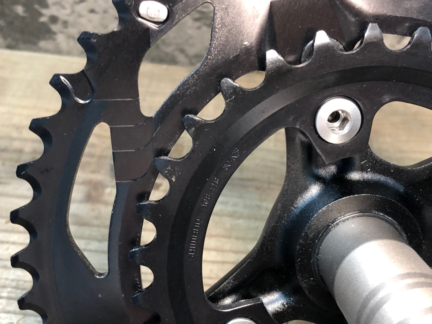 JB593 シマノ SHIMANO GRX FC-RX600 クランクセット 46/30T 165mm