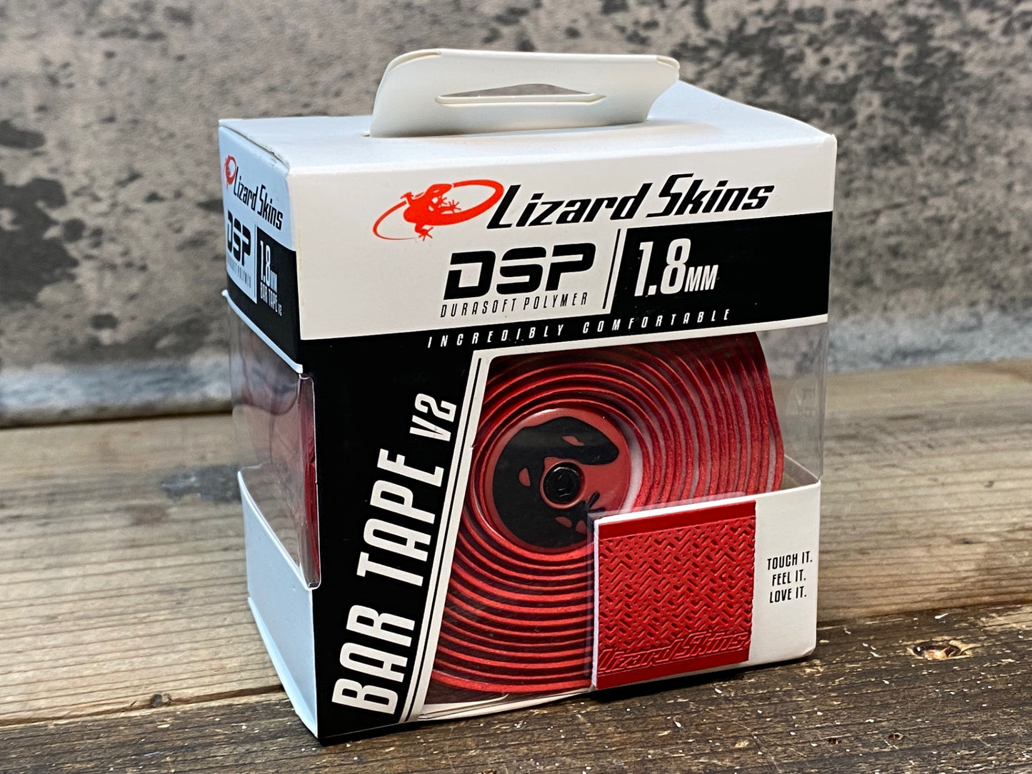 IR661 リザードスキン LizardSkins DSP バーテープ 赤 1.8mm