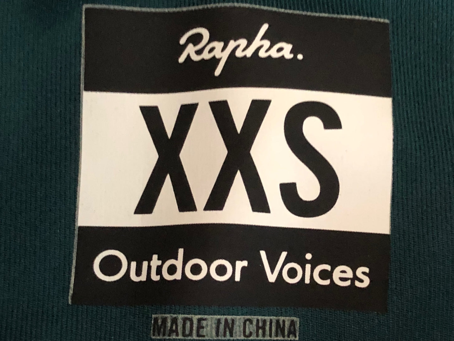 IR931 ラファ Rapha OUTDOOR VOICES HIGH-WAISTED PADDED SHORTS レーサーパンツ 緑紺 XXS