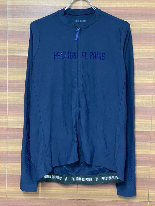 IO498 プロトンド パリ PELOTON DE PARIS SPRINTEUR LONG SLEEVE 長袖 サイクルジャケット 黒 XXL