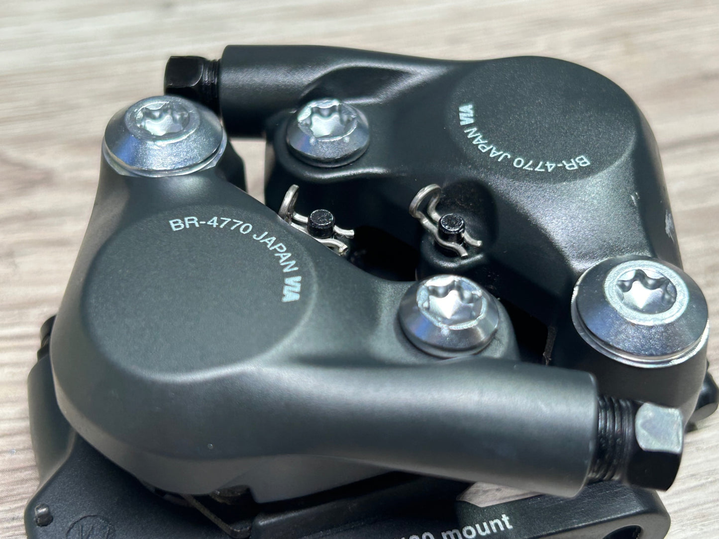 IS475 シマノ SHIMANO ティアグラ TIAGRA BR-4770 油圧ディスクブレーキ キャリパー 前後セット