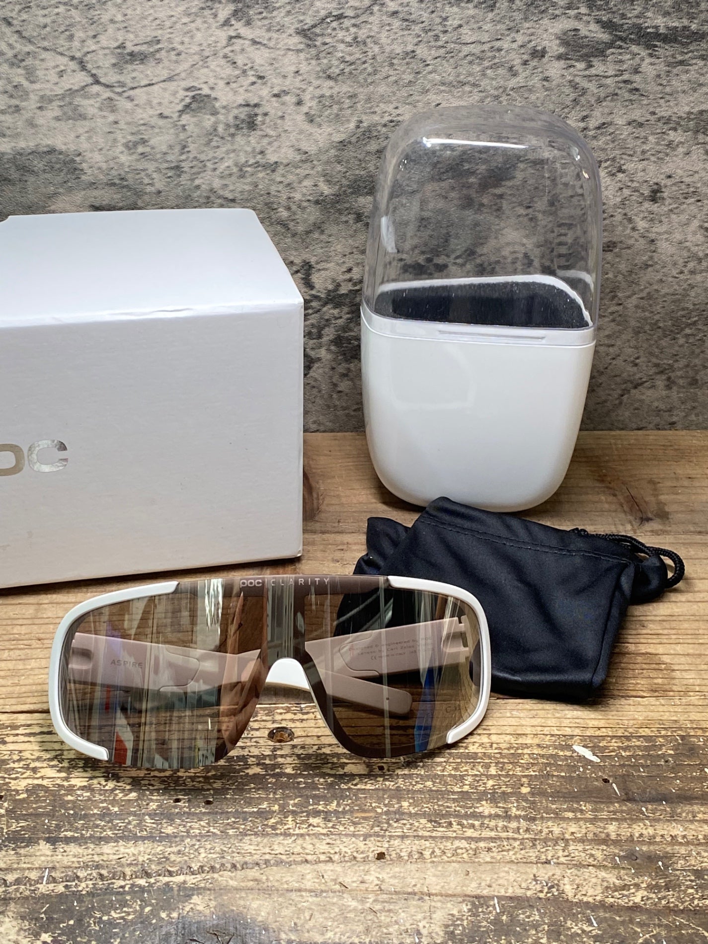 IZ894 ポック POC アスパイア Aspire CLARITY CAT3 サングラス 白