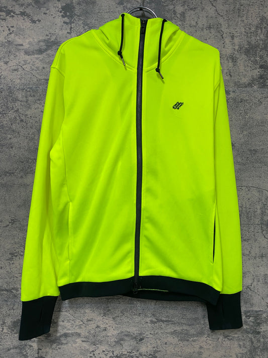 IW492 ナリフリ narifuri NF1103 長袖 フーディ フルジップ パーカー 黄 S ※スレ