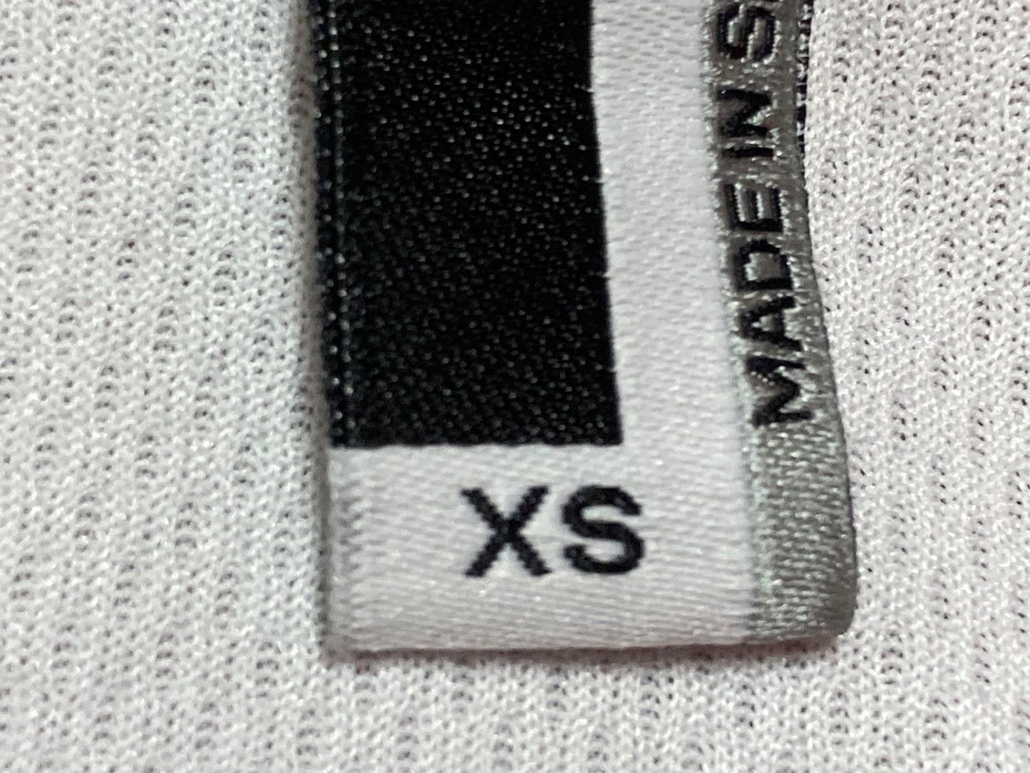 IO894 アソス ASSOS エキップ equipe 半袖サイクルジャージ 白赤 XSサイズ