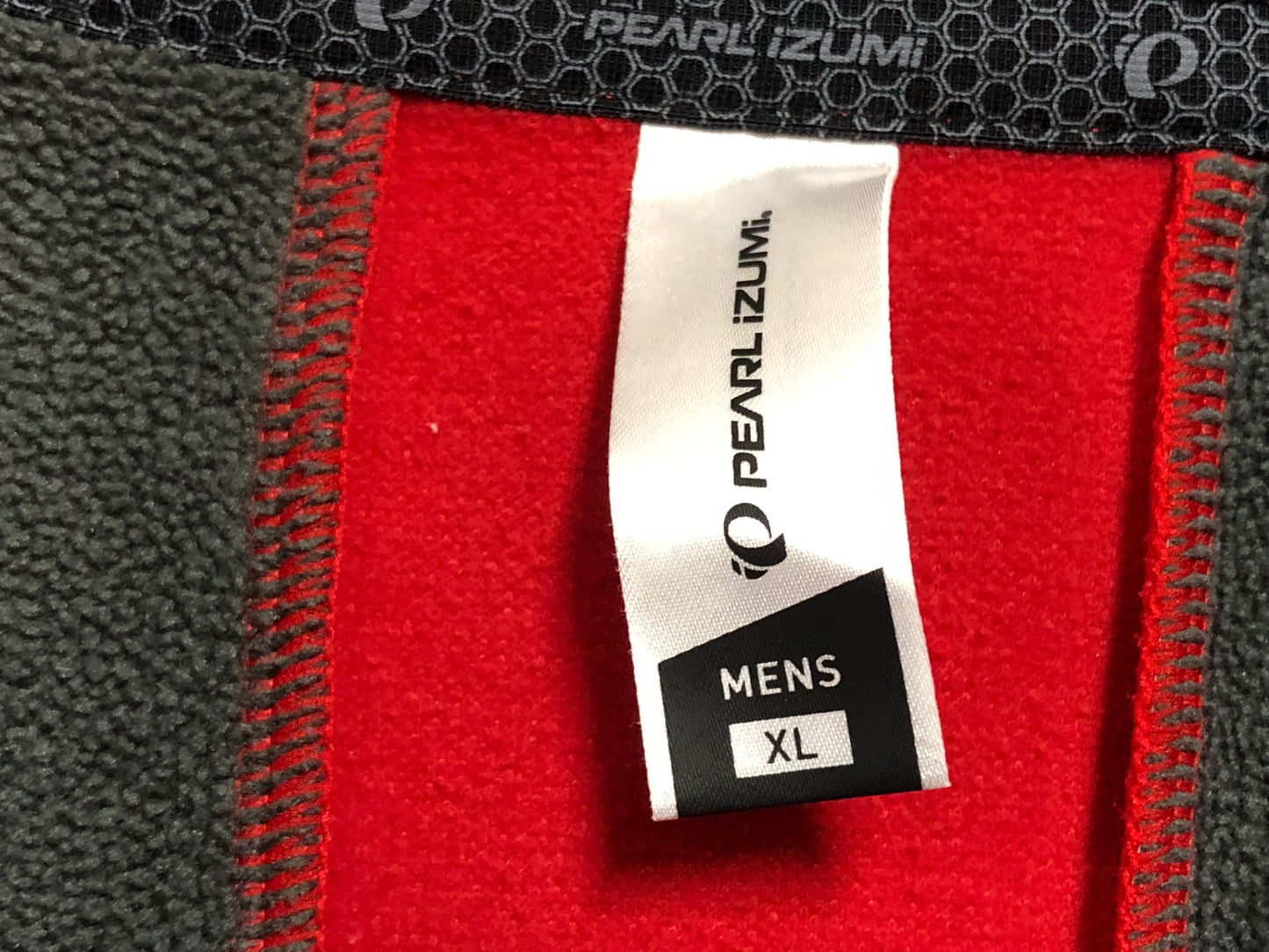 IP908 パールイズミ PEARL iZUMi 長袖 サイクルジャケット 赤 XL 裏起毛