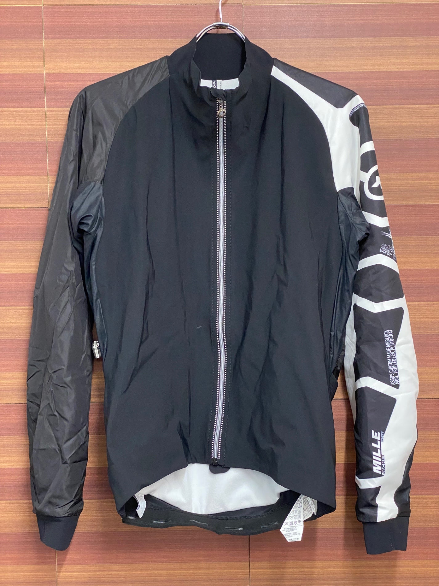 HR602 アソス assos MILLE JACKET 裏起毛サイクルジャケット M