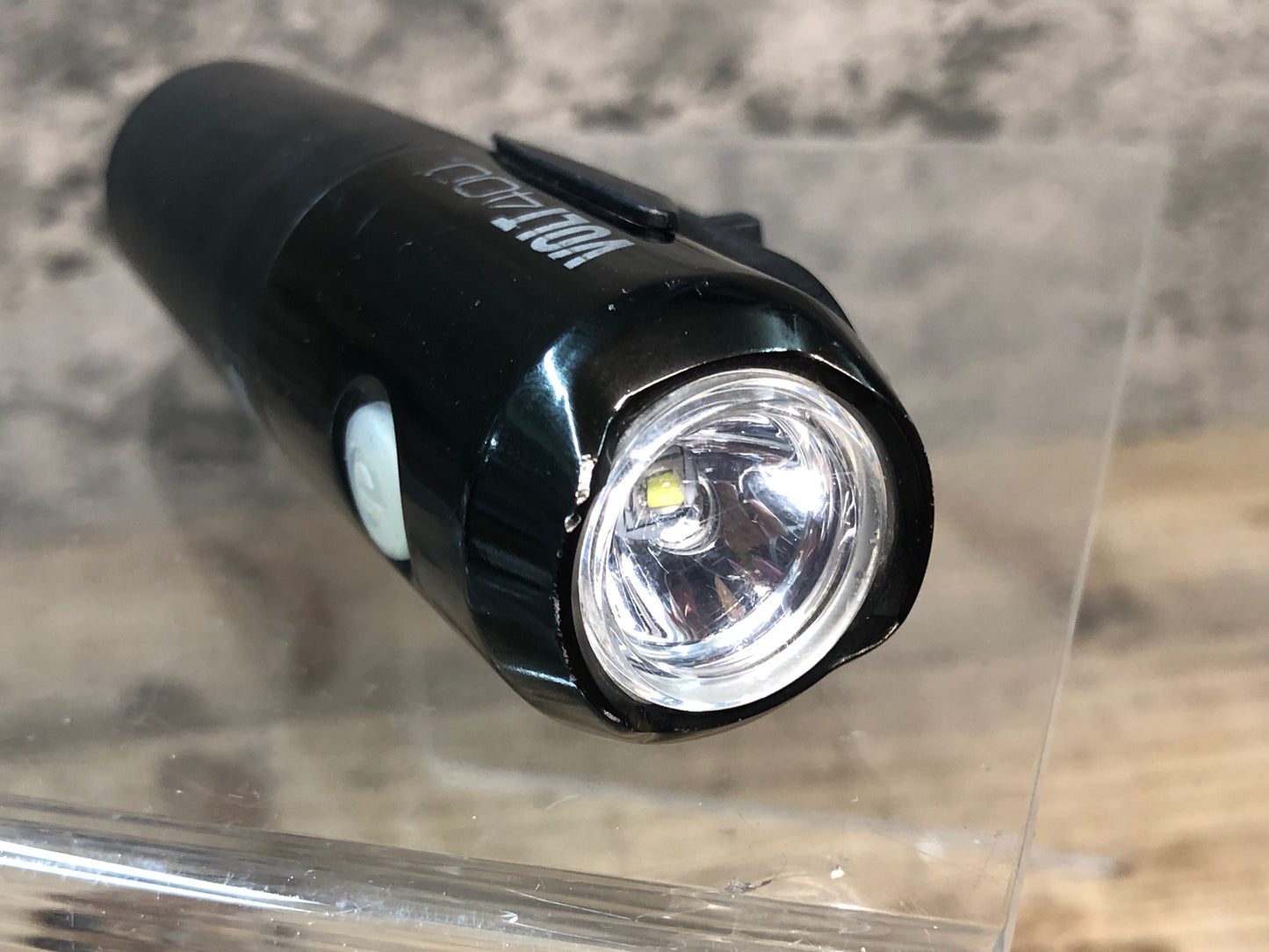 IY276 キャットアイ CATEYE ボルト VOLT400 フロントライト 点灯確認済