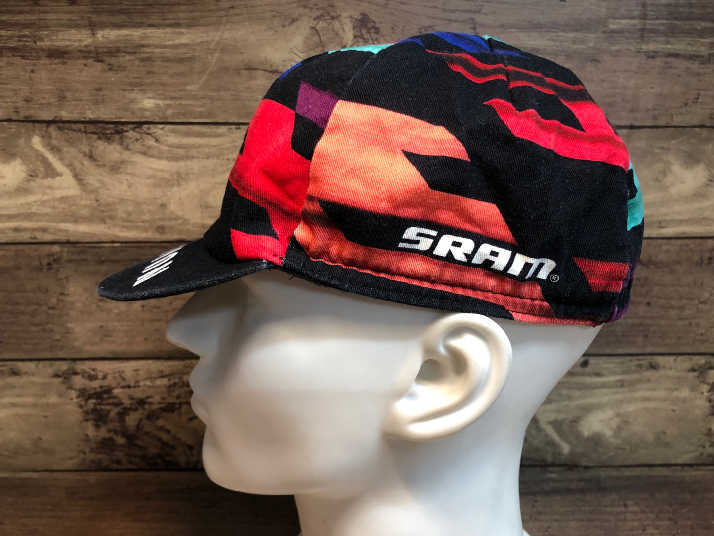 IJ975 ラファ Rapha 2018 CANYON SRAM CAP サイクルキャップ ワンサイズ