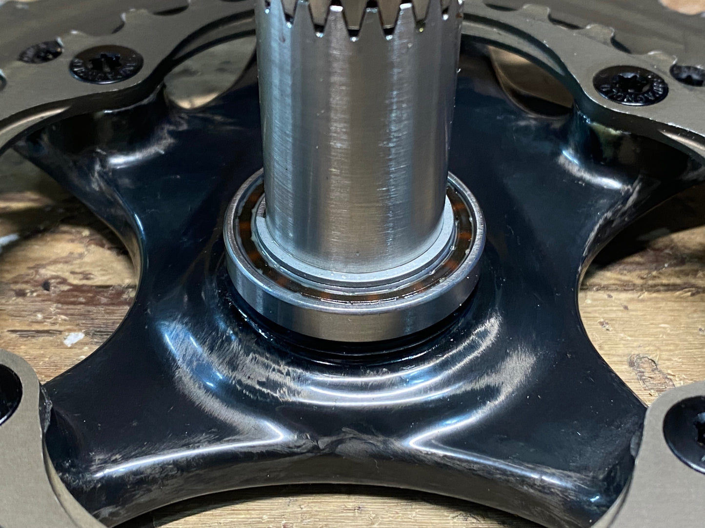 HQ038 カンパニョーロ CAMPAGNOLO コーラス CHORUS クランクセット 50/34T 170mm