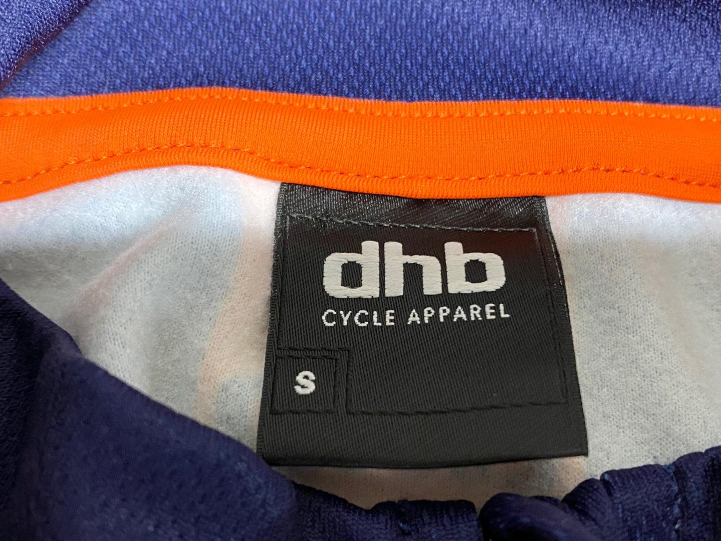 JA627 dhb 長袖 サイクルジャージ ネイビー S 裏起毛