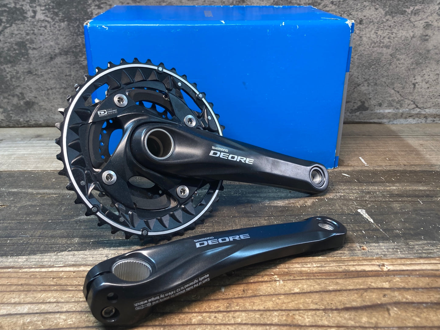 IK885 シマノ SHIMANO デオーレ DEORE FC-M612 クランクセット 170mm 40/30/22T