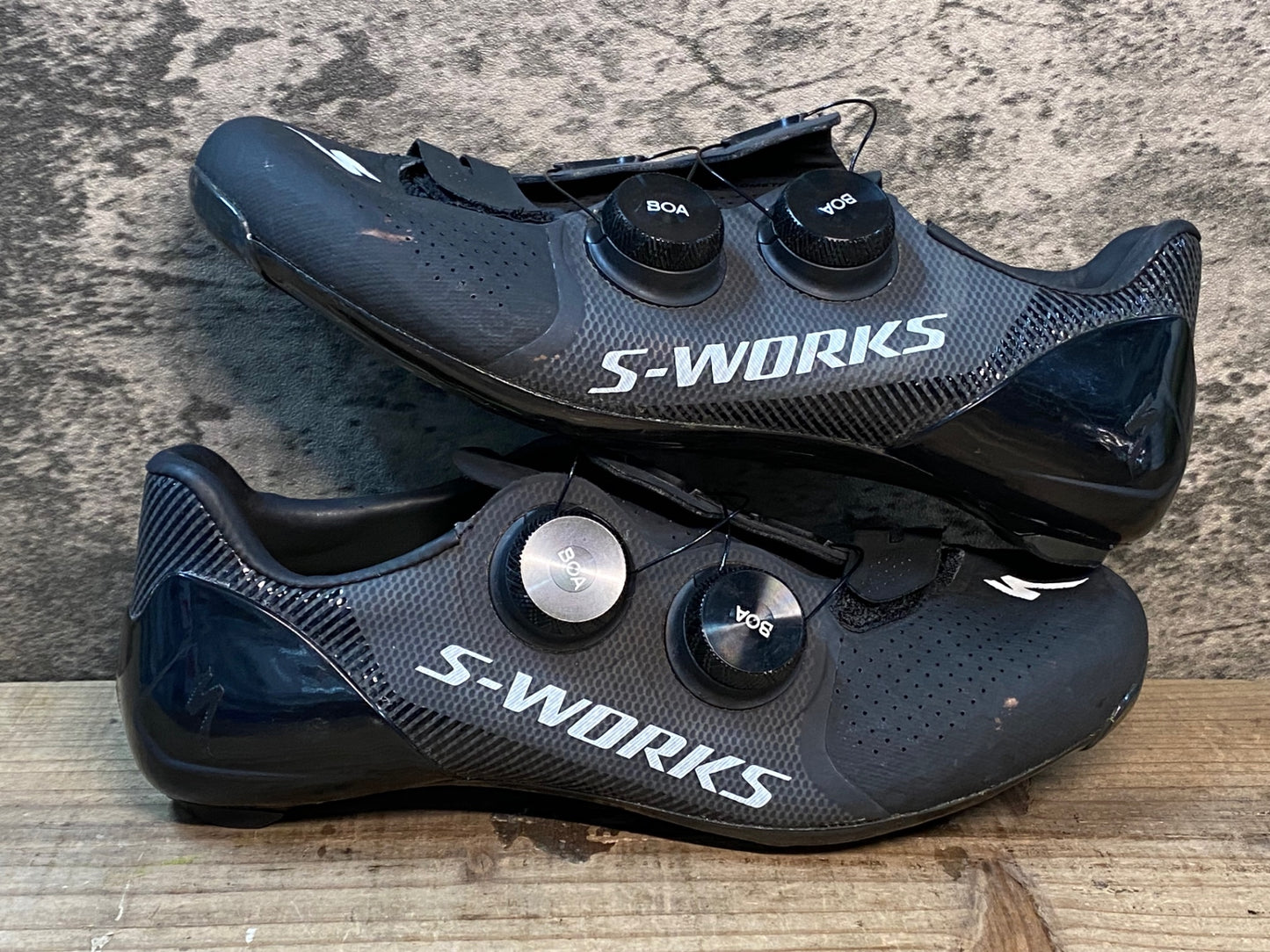 IY401 スペシャライズド SPECIALIZED エスワークス S-WORKS 7 RD ビンディングシューズ 黒 EU36
