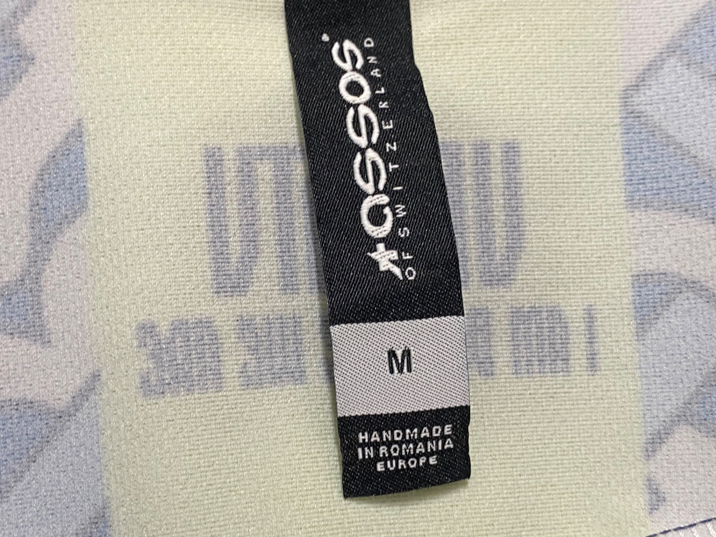 JC900 アソス Assos TEAM QHUBEKA 半袖 サイクルジャージ 黒白 M