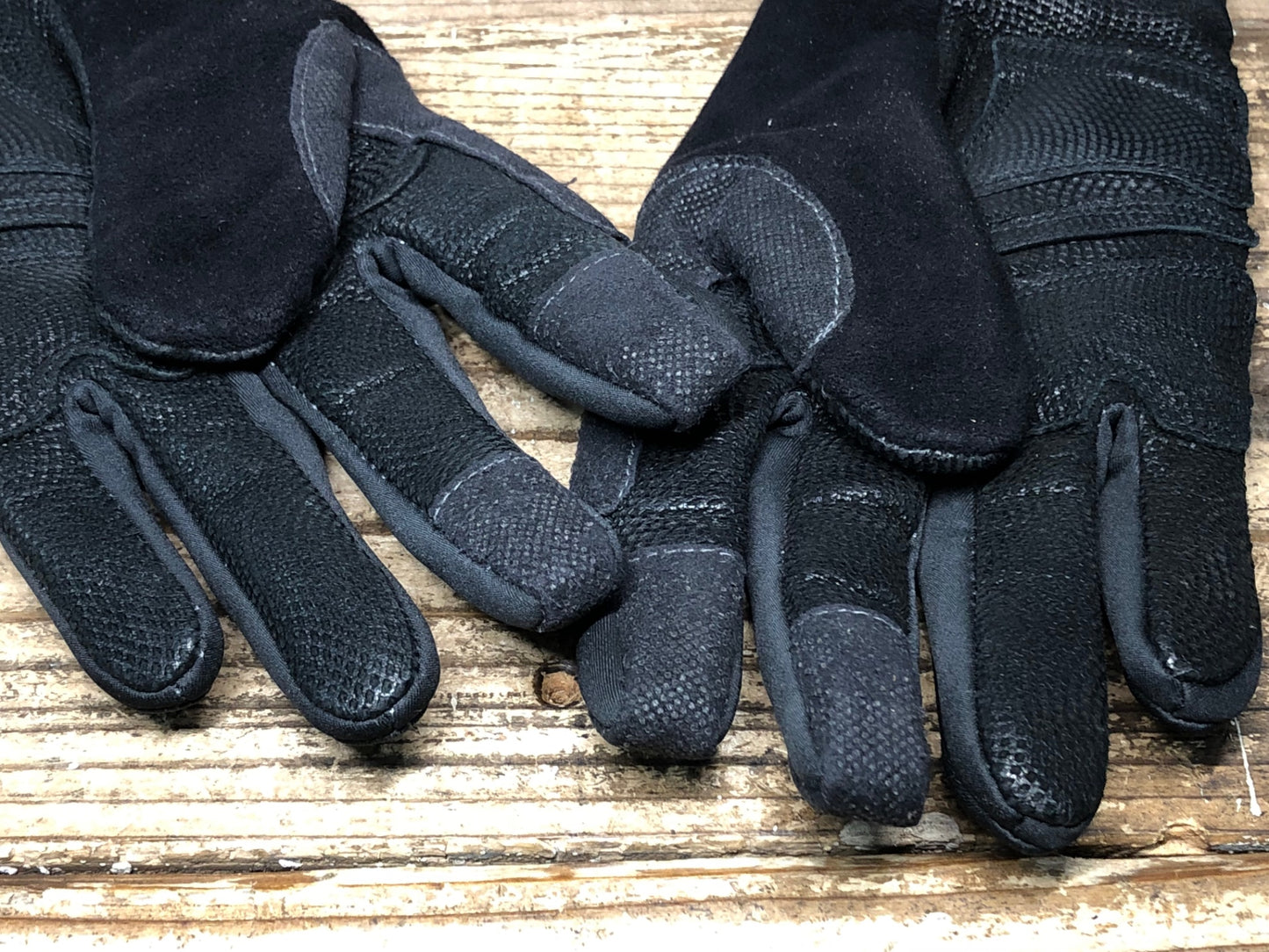 JC155 カステリ CASTELLI 長指 グローブ 黒 M 裏起毛