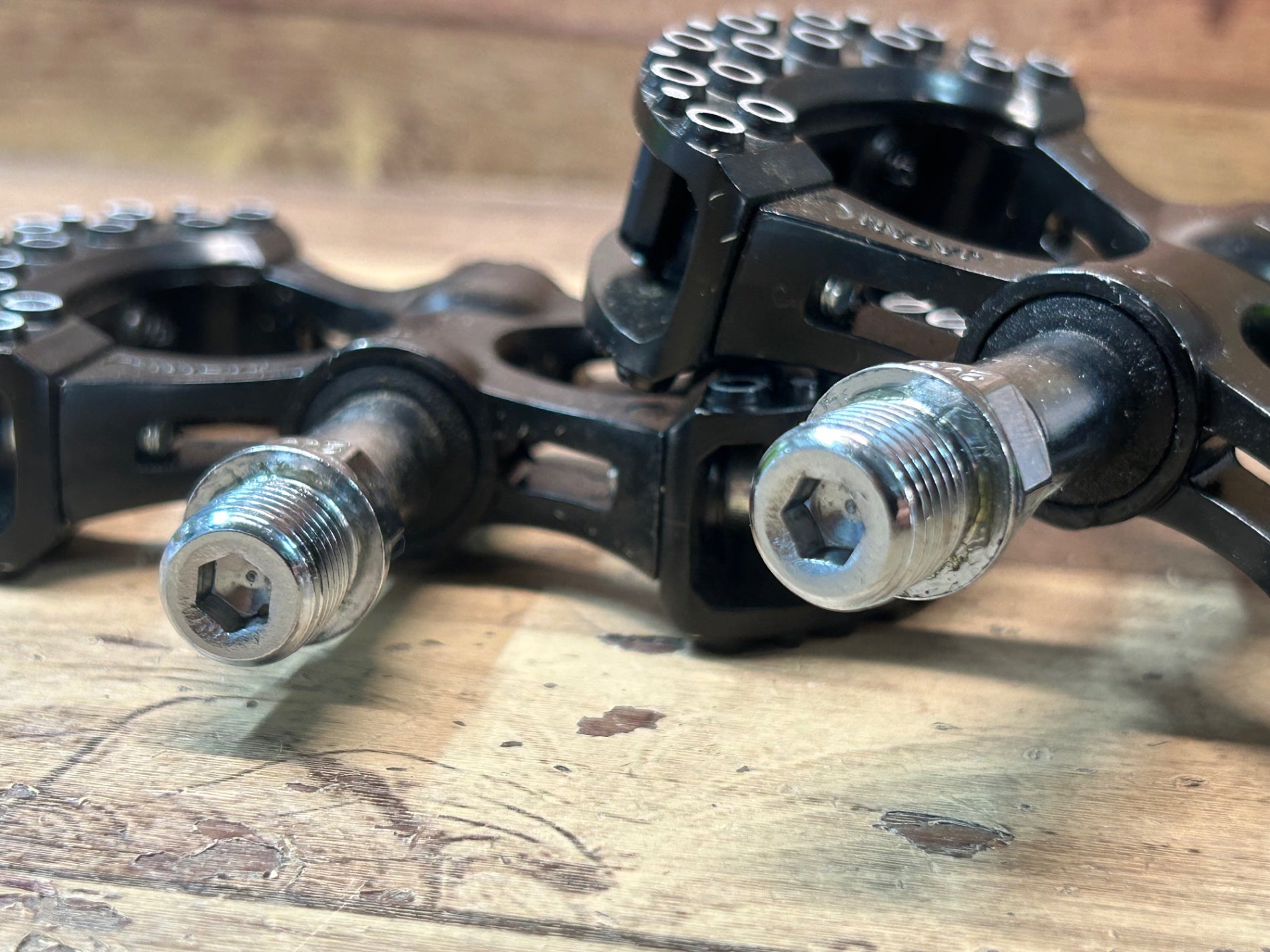 II880 三ヶ島 MKS ラムダ LAMBDA フラットペダル 黒 – BICI