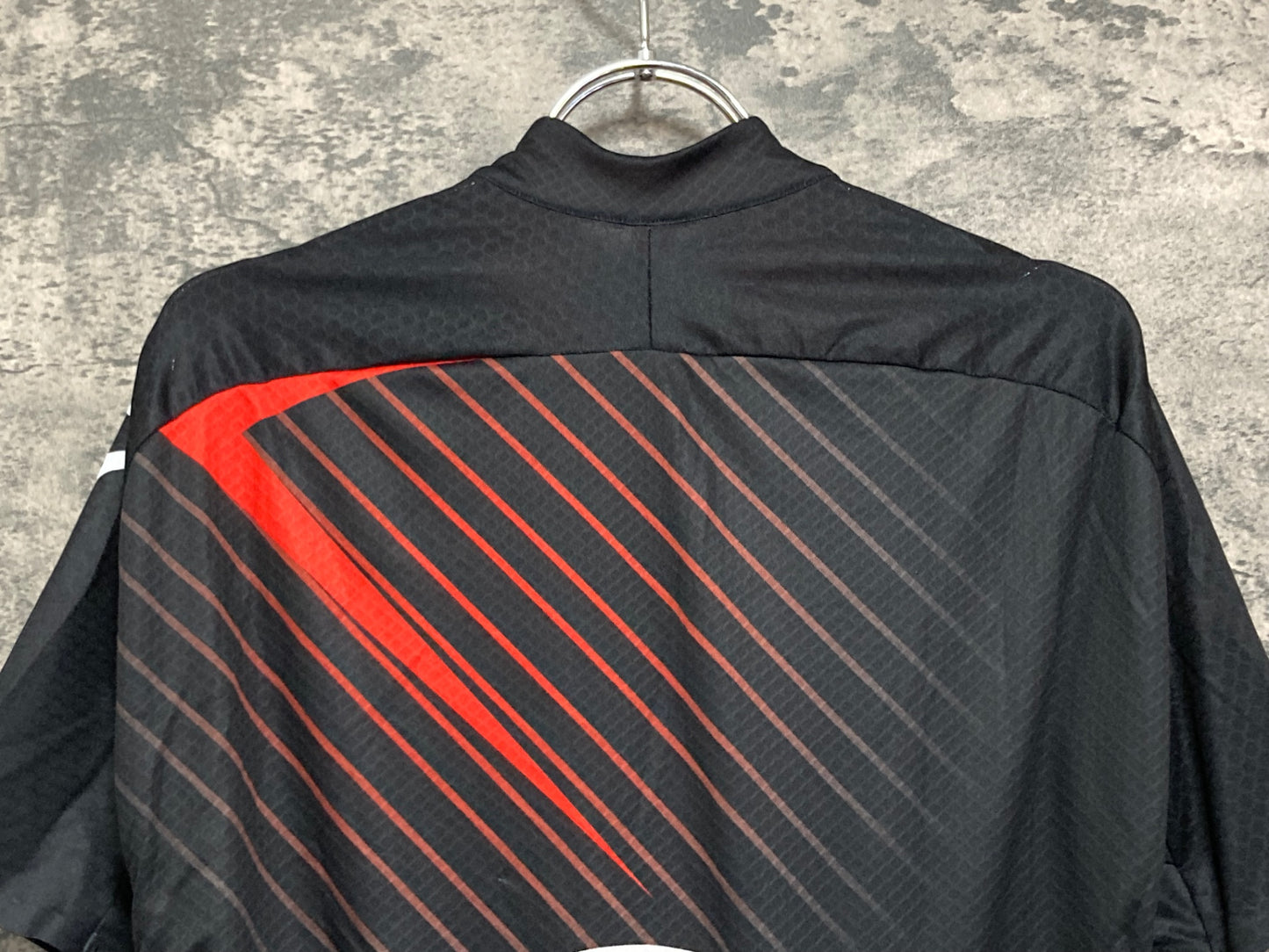 IW578 ピナレロ PINARERO 半袖 サイクルジャージ 黒赤 M