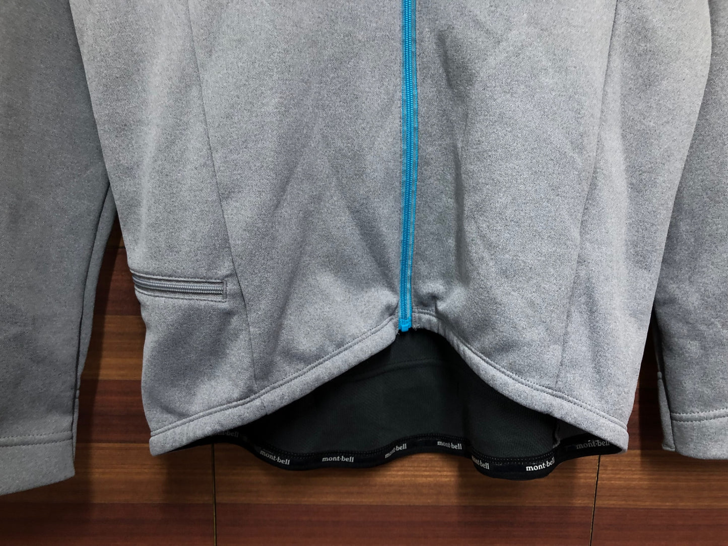 IP115 モンベル mont-bell 長袖 サイクルジャージ グレー M