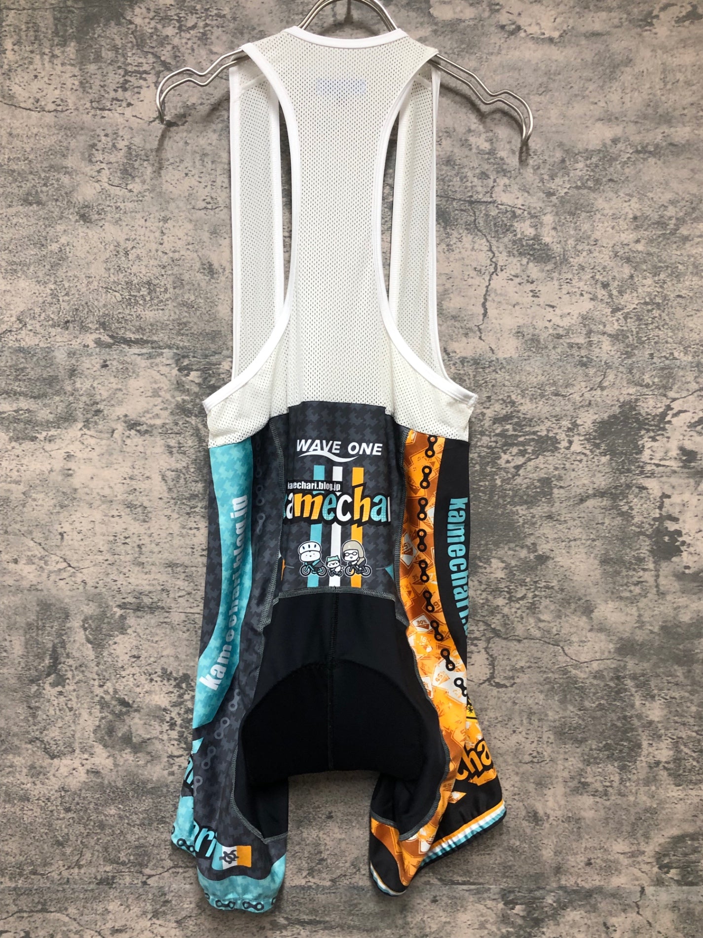 IW576 ウェイブワン WAVEONE カメチャリ kamechari ビブタイツ L