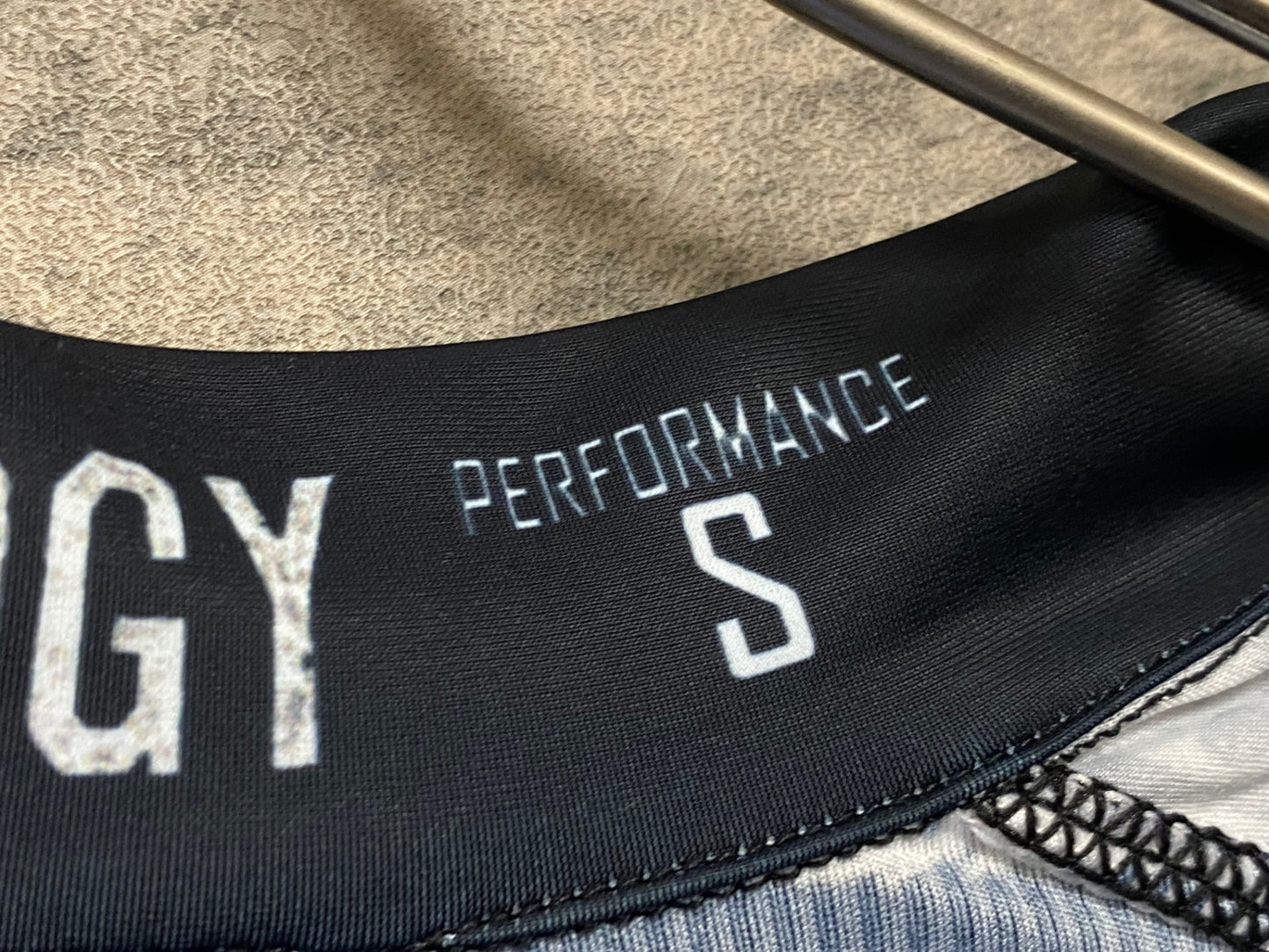 JC857 サイコロジー CYCOLOGI 半袖 サイクルジャージ 黒 白柄 S