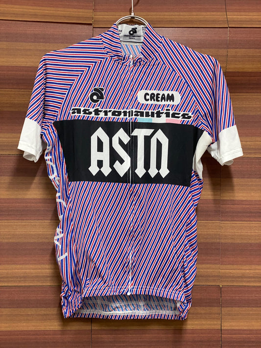 IV199 チャンピオンシステム champion system 半袖サイクルジャージ 赤青 S