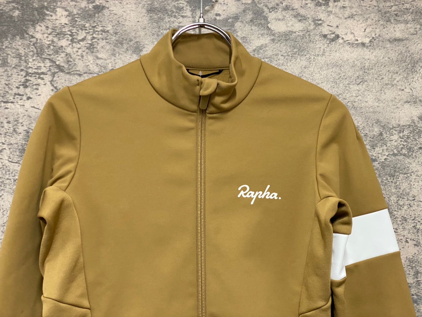 JC550 ラファ Rapha WOMEN'S CORE WINTER JACKET 長袖 サイクルジャケット カーキ レディース XS 裏起毛