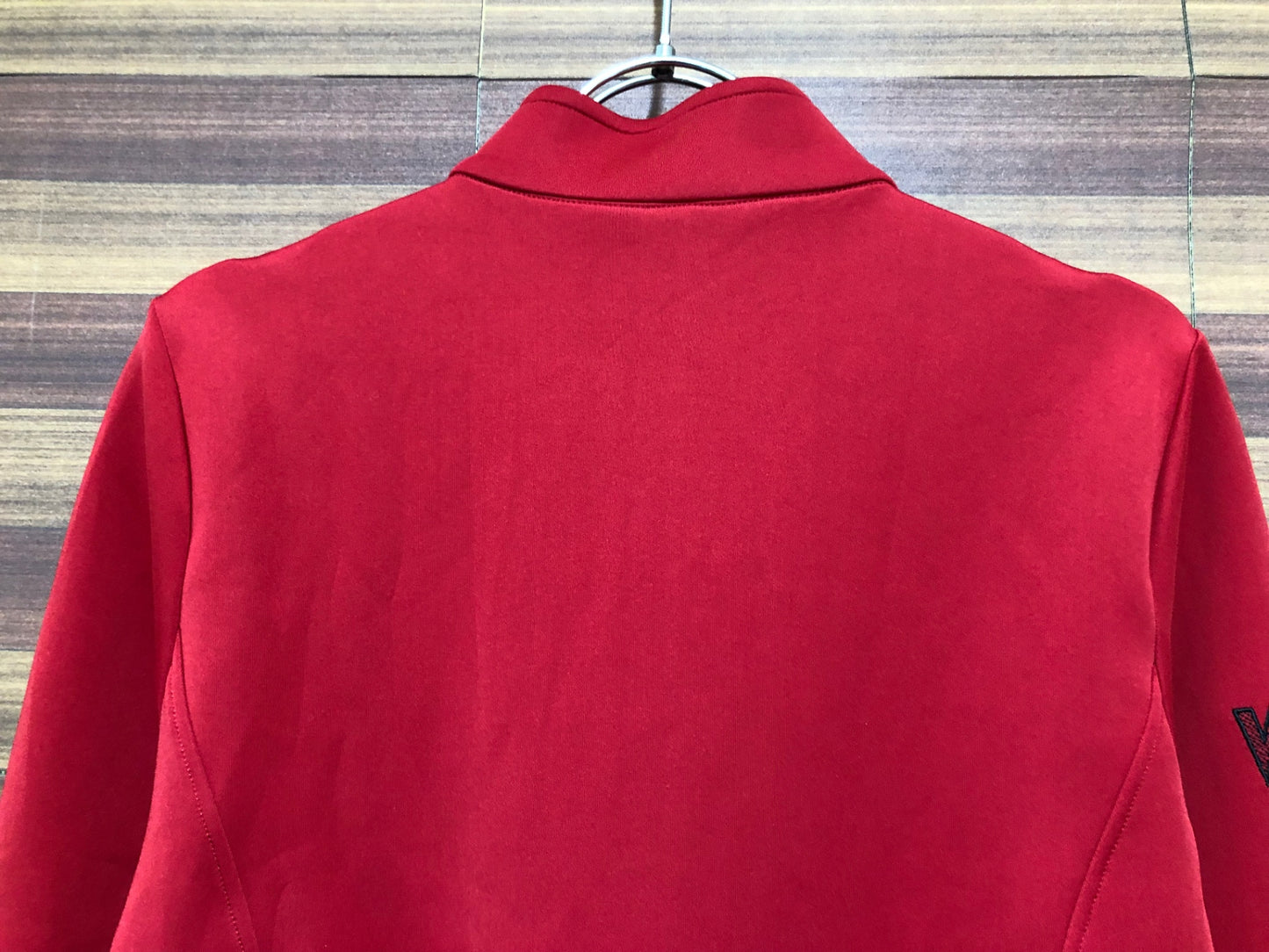 IO514 ヴェロビチ velobici VELVET 長袖 サイクルジャージ 赤 4