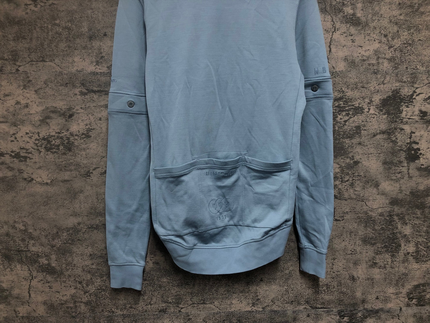 IW745 ラファ Rapha PEACE RACE JERSEY 長袖 サイクルジャージ 水色 M