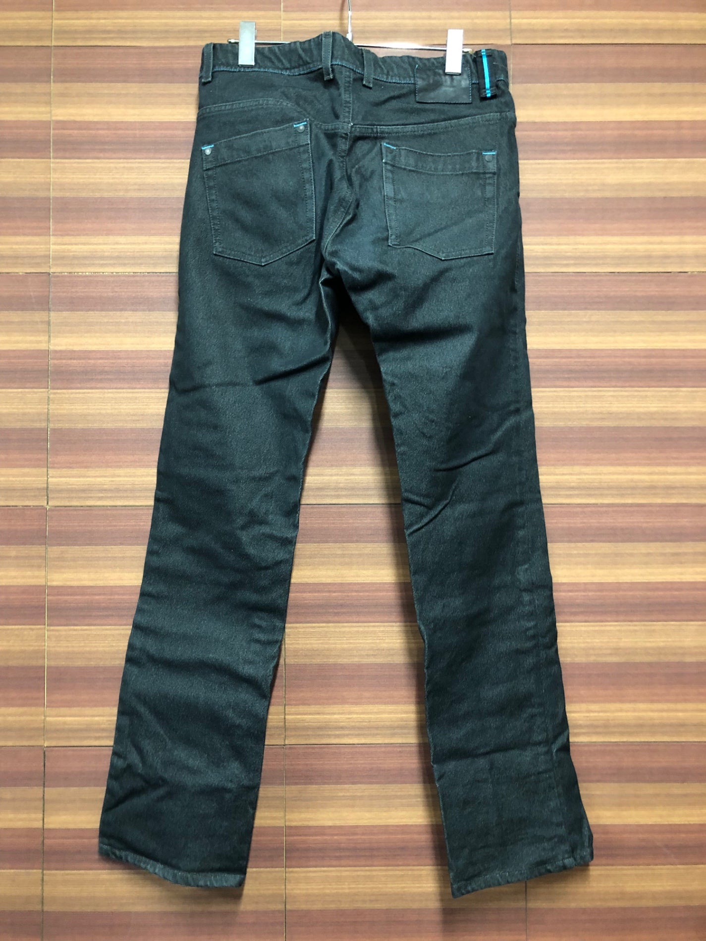 IO150 ラファ Rapha JEANS ジーンズ 黒 32 TEAM SKY