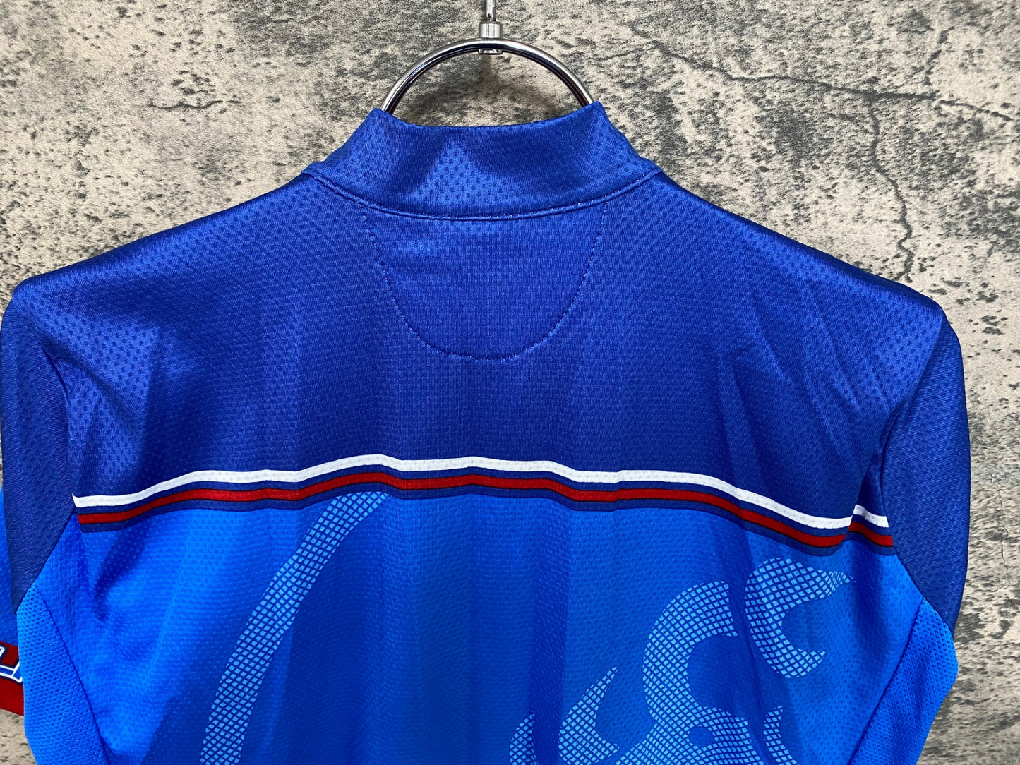 IY205 カステリ CASTELLI 半袖 サイクルジャージ 青 M