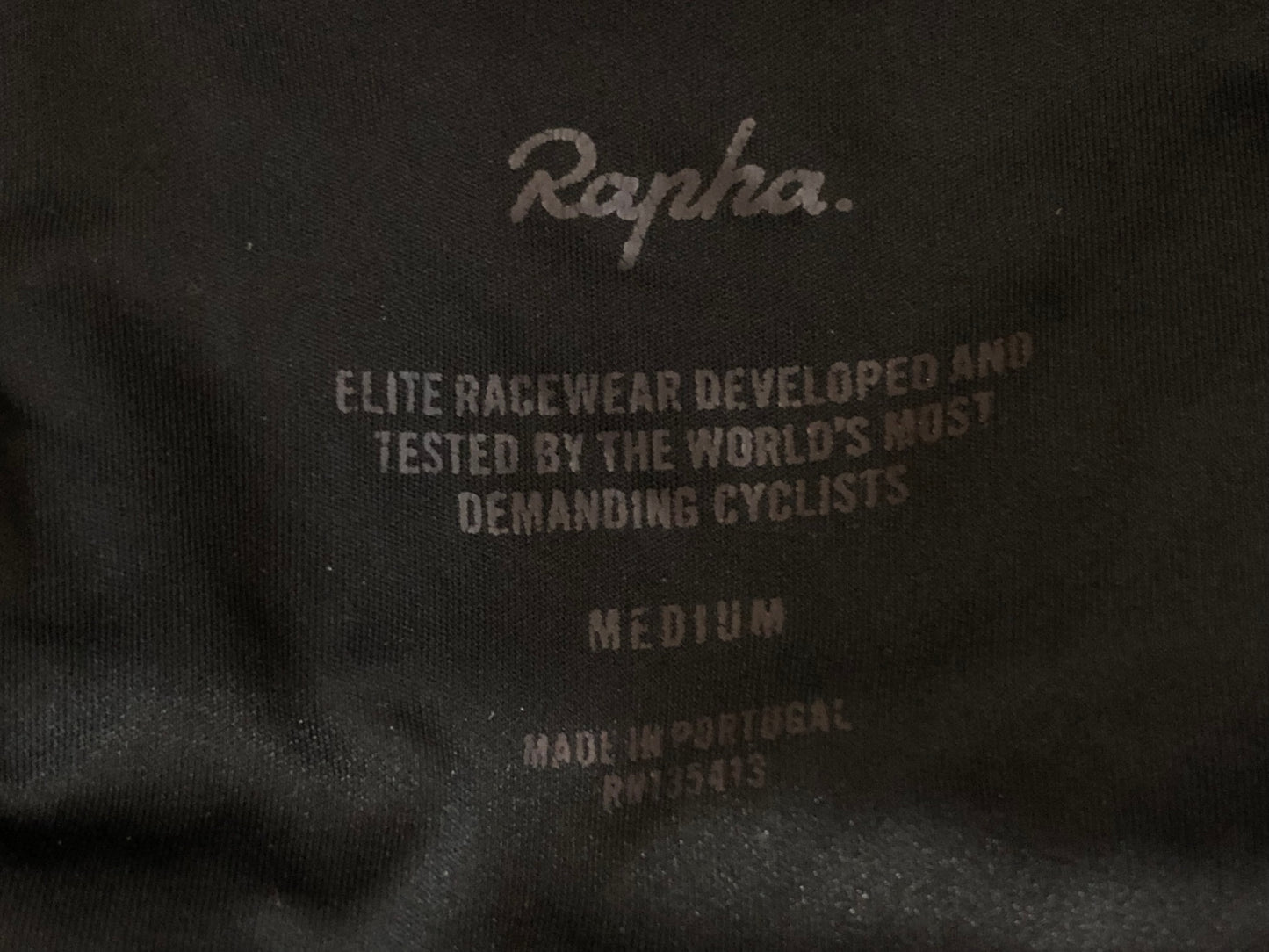 IO429 ラファ Rapha PRO TEAM FLY WEIGHT JERSEY 半袖 サイクルジャージ 黒 M
