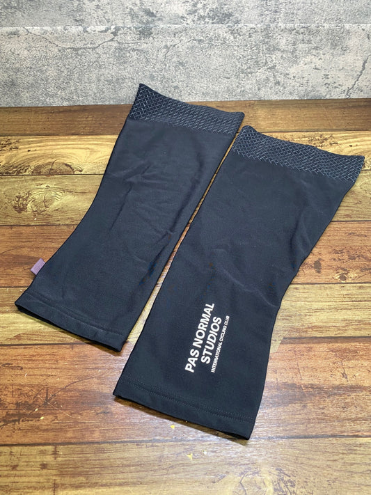 IY505 パスノーマルスタジオ PAS NORMAL STUDIOS ニーウォーマー Knee Warmers 黒 M