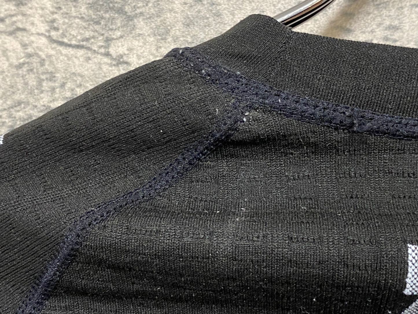 JB296 アソス assos SKINFOIL 2.4 長袖 ベースレイヤー 黒 SIZE1 SPRING/FALL