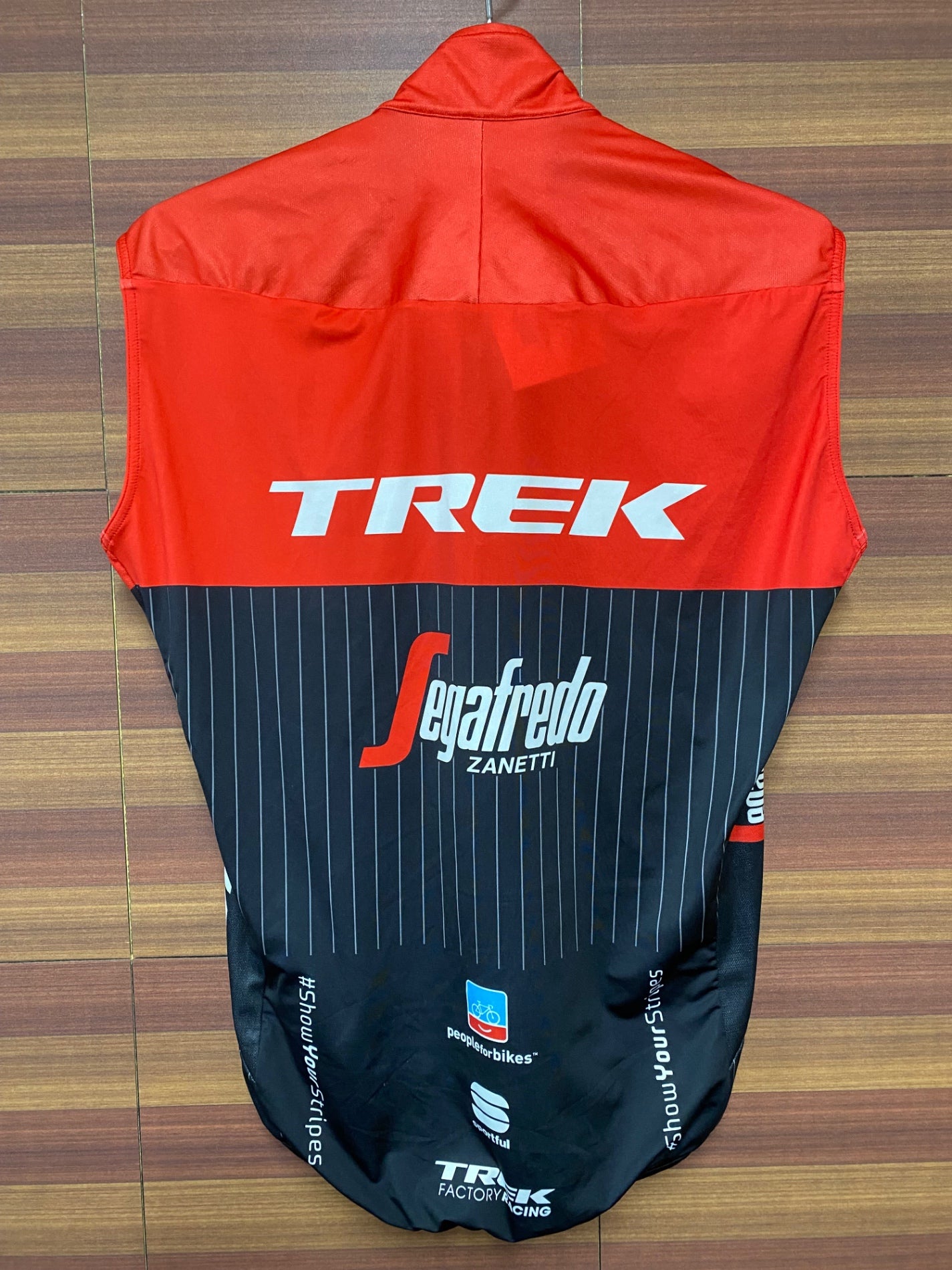 支給品 Trek 少し Segafredo 半袖サーマルジャージ トレックセガフレード