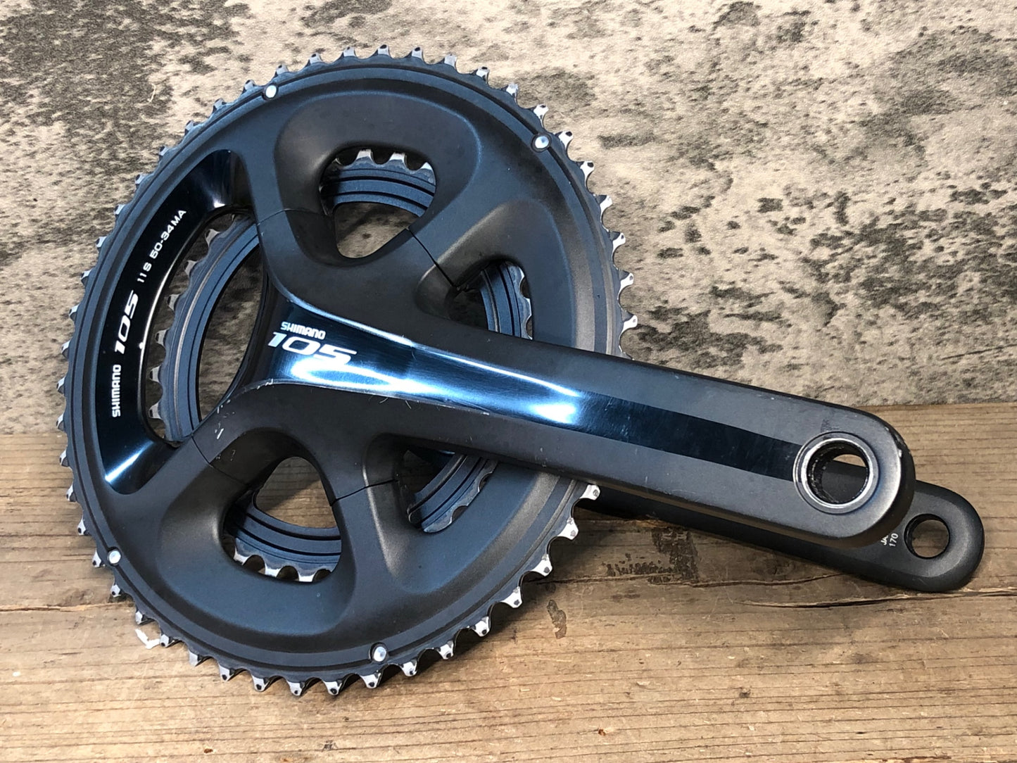 IX878 シマノ SHIMANO 105 FC-5800 クランクセット 170mm 50/34T 11S