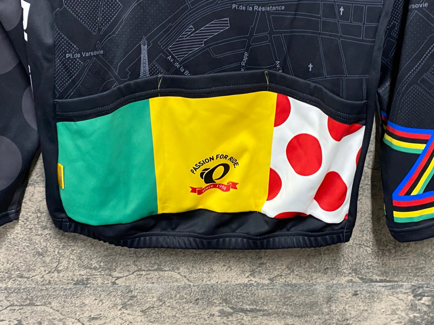 JA636 パールイズミ PEARL iZUMi 長袖 サイクルジャケット 黒 L 裏起毛