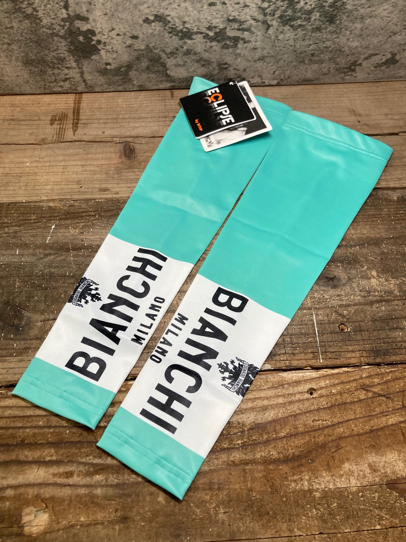 IR835 ビアンキ Bianchi アームカバー M チェレステ ※未使用