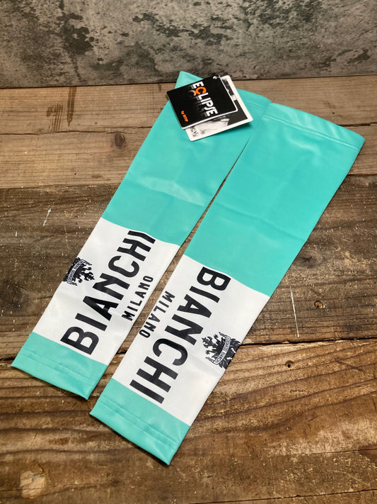 IR835 ビアンキ Bianchi アームカバー M チェレステ ※未使用